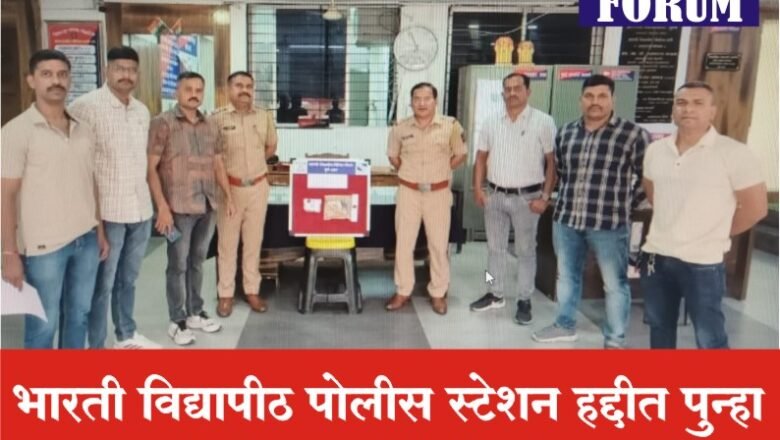 भारती विद्यापीठ पोलीस स्टेशन हद्दीत पुन्हा सापडली बंदूक आणि जिवंत काडतुसे
