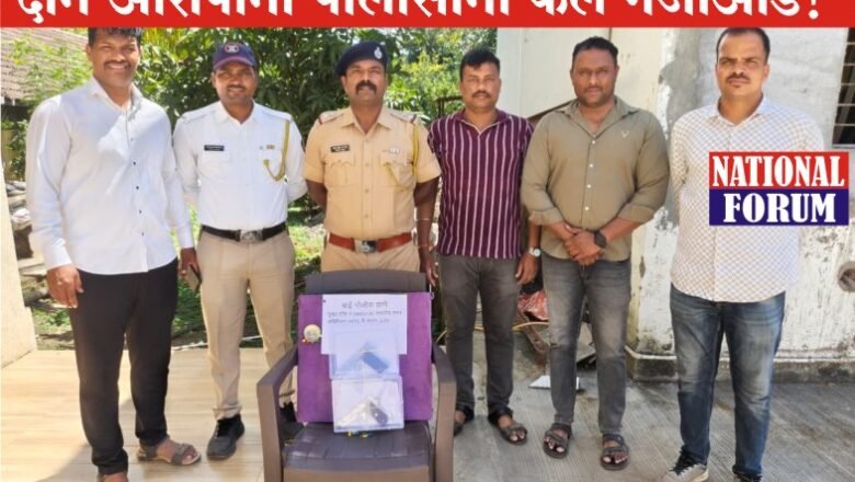 वाई परिसरात गावठी पिस्टल मिरवुन, दहशत माजविणाऱ्या दोन आरोपींना पोलीसांनी केले गजाआड, दीड लाखांच्या देशी बनावटीच्या दोन गावठी पिस्टलसह 5 जीवंत काडतुसे जप्त